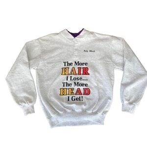 Vintage Key West Sweatshirt XL Made in USA Bald
